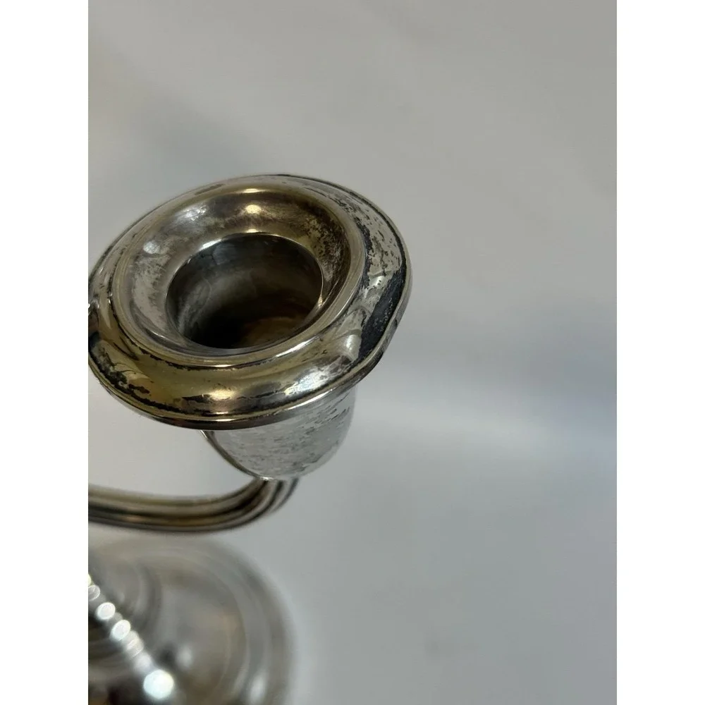 Vintage Gorham Sterling Silver three light candleabra